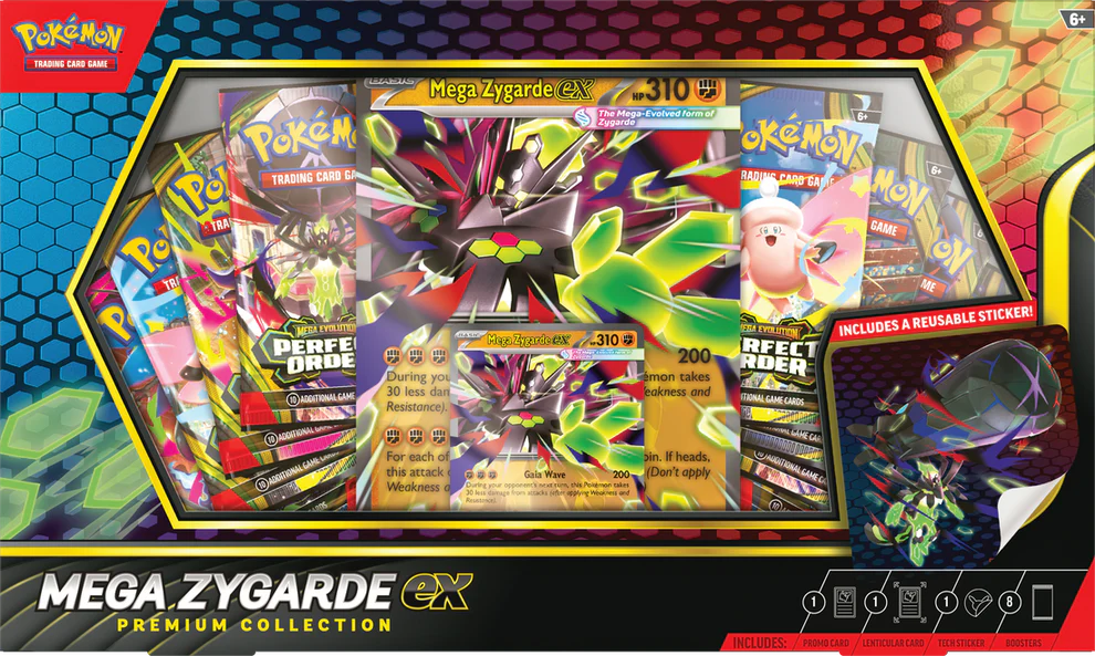 Pokemon Mega Zygarde Ex Premium Collection