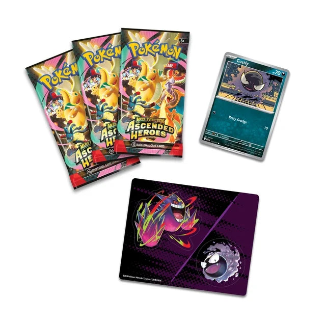 Mega Evolution—Ascended Heroes Tech Sticker Collection (Gastly)