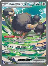 Bouffalant ex White Flare Special Illustration Rare 170/086
