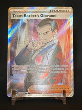 Team Rocket's Giovanni Destined Rivals Ultra Rare 225/182