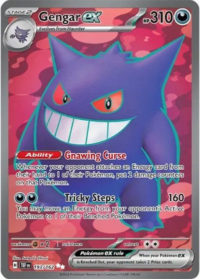 Gengar ex Temporal Forces Ultra Rare 193/162