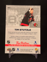 2024-25 Upper Deck Tim Hortons Tim Stutzle TB-10 Take A Bow Insert