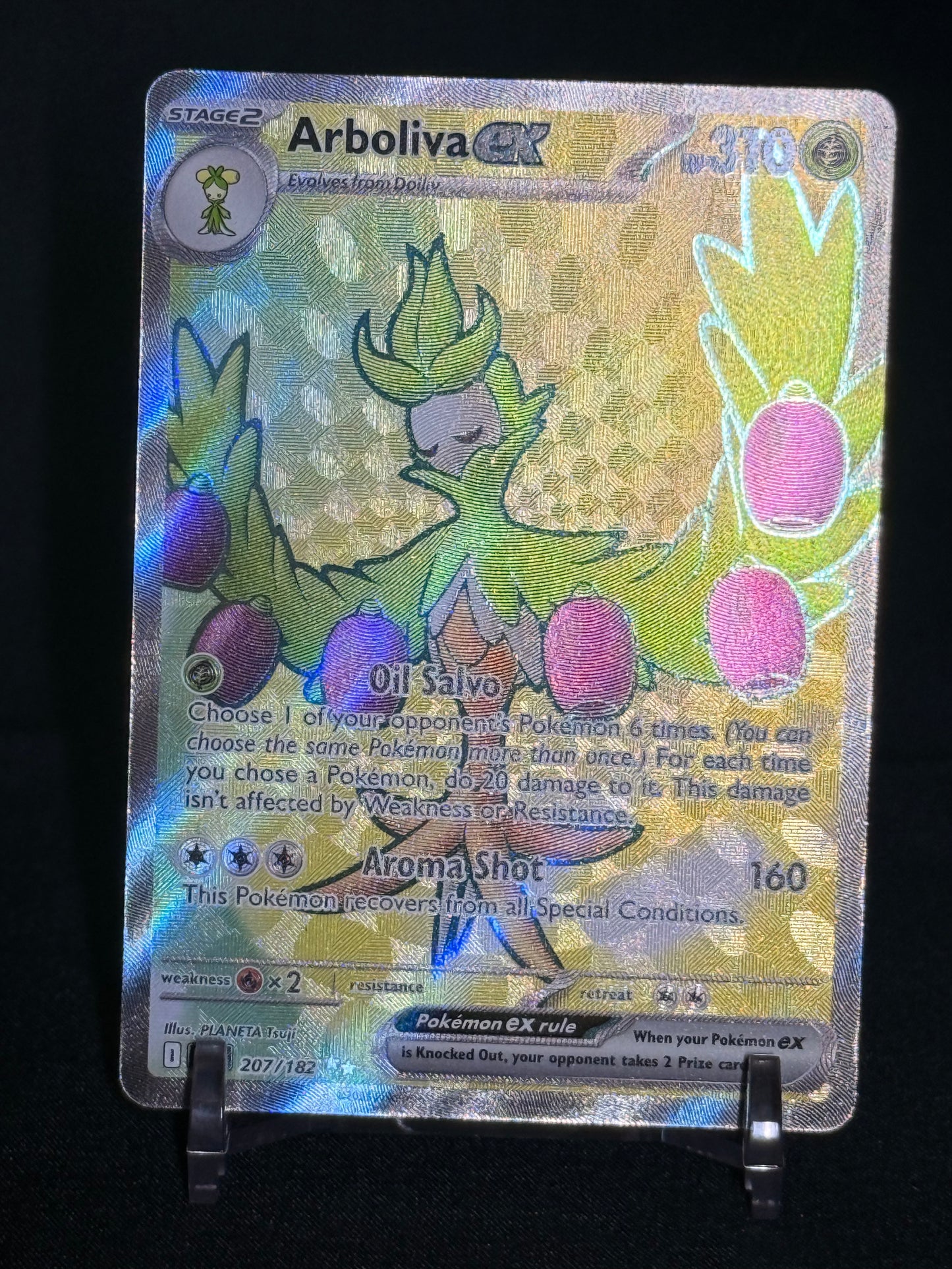 Arboliva ex Destined Rivals Ultra Rare 207/182
