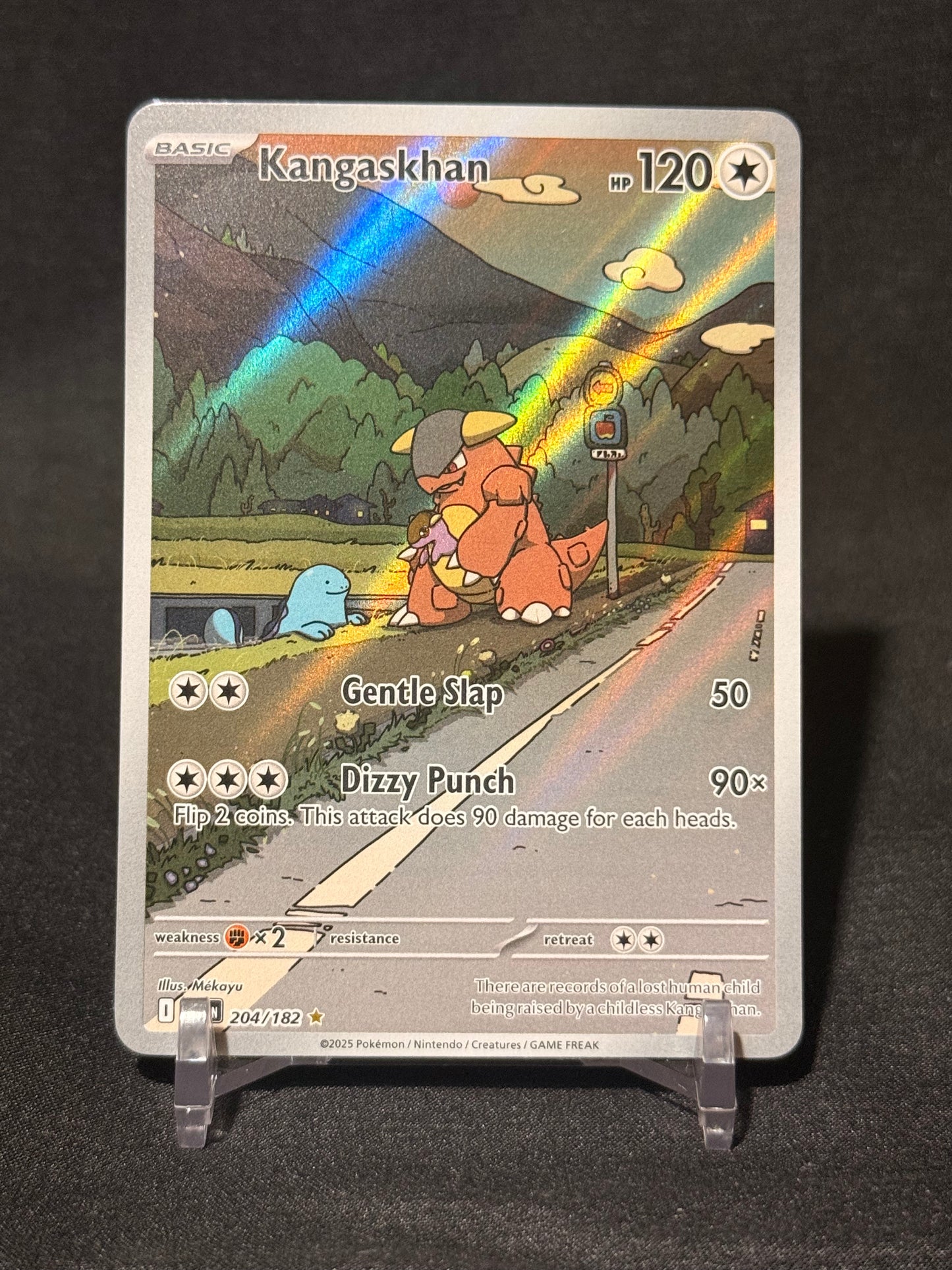 Kangaskhan Destined Rivals Illustration Rare 204/182