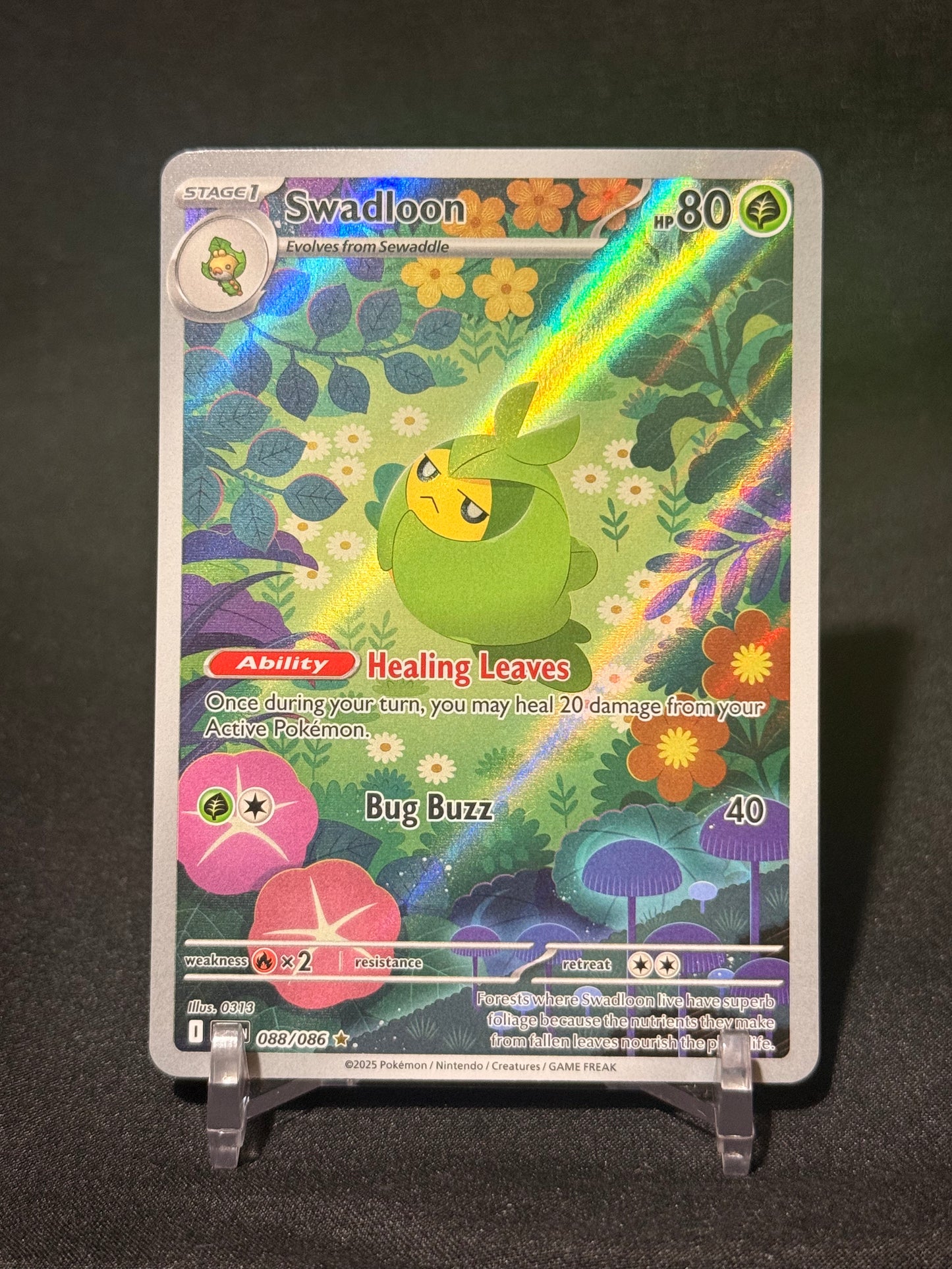 Swadloon White Flare Illustration Rare 088/086