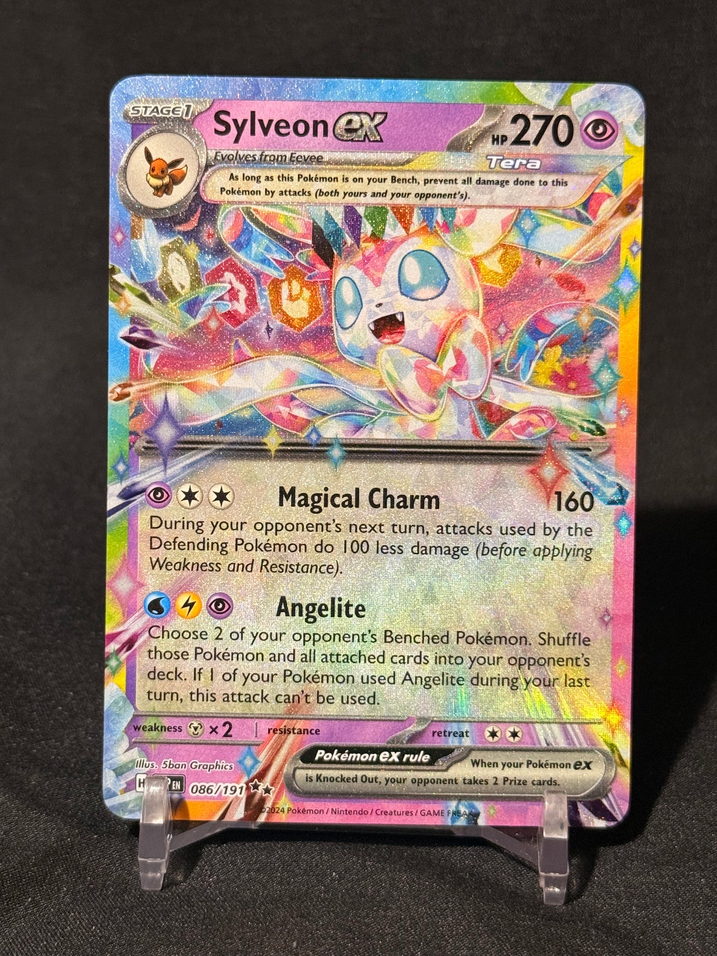 Sylveon ex Surging Sparks Double Rare 086/191