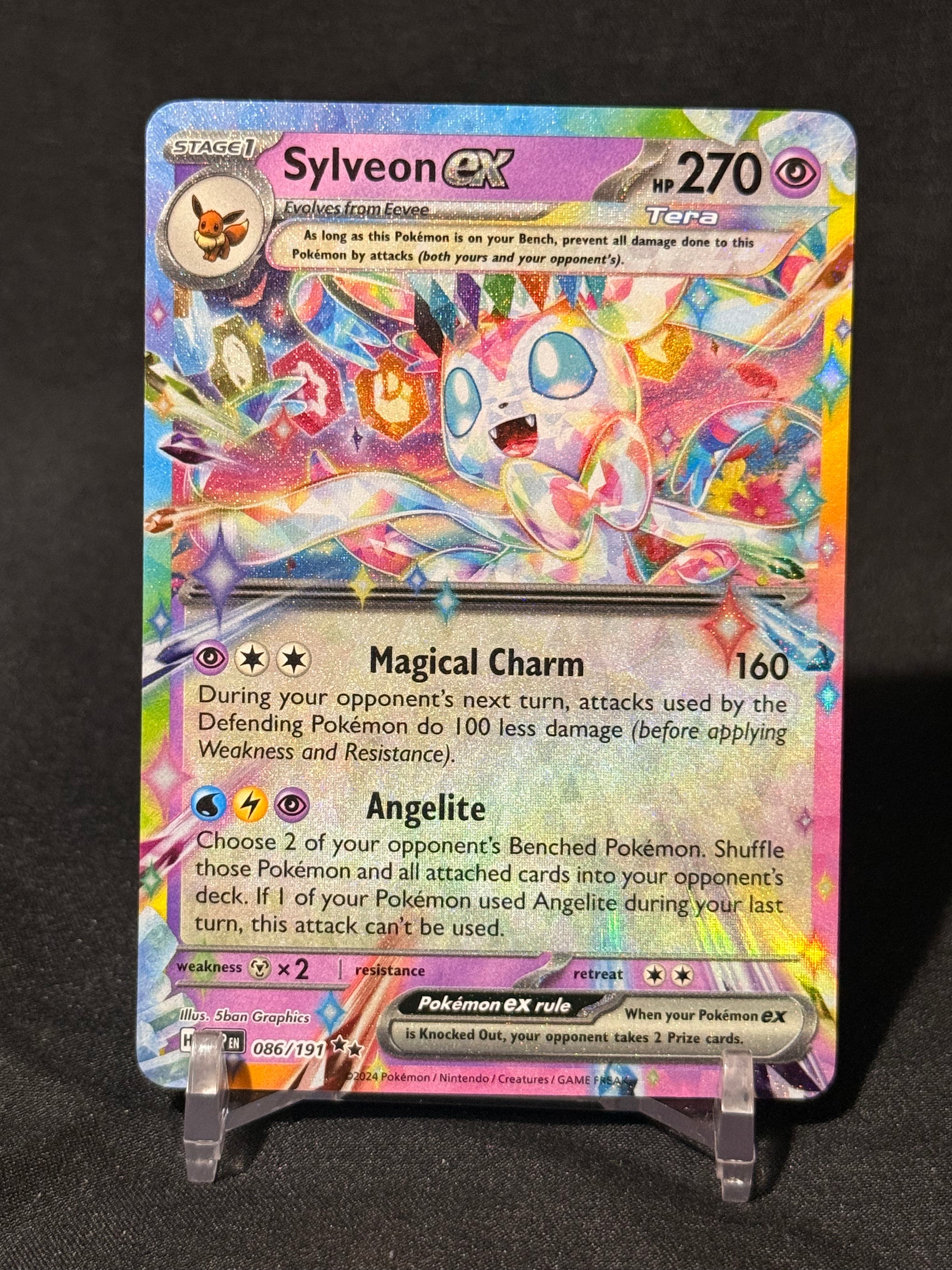 Sylveon ex Surging Sparks Double Rare 086/191