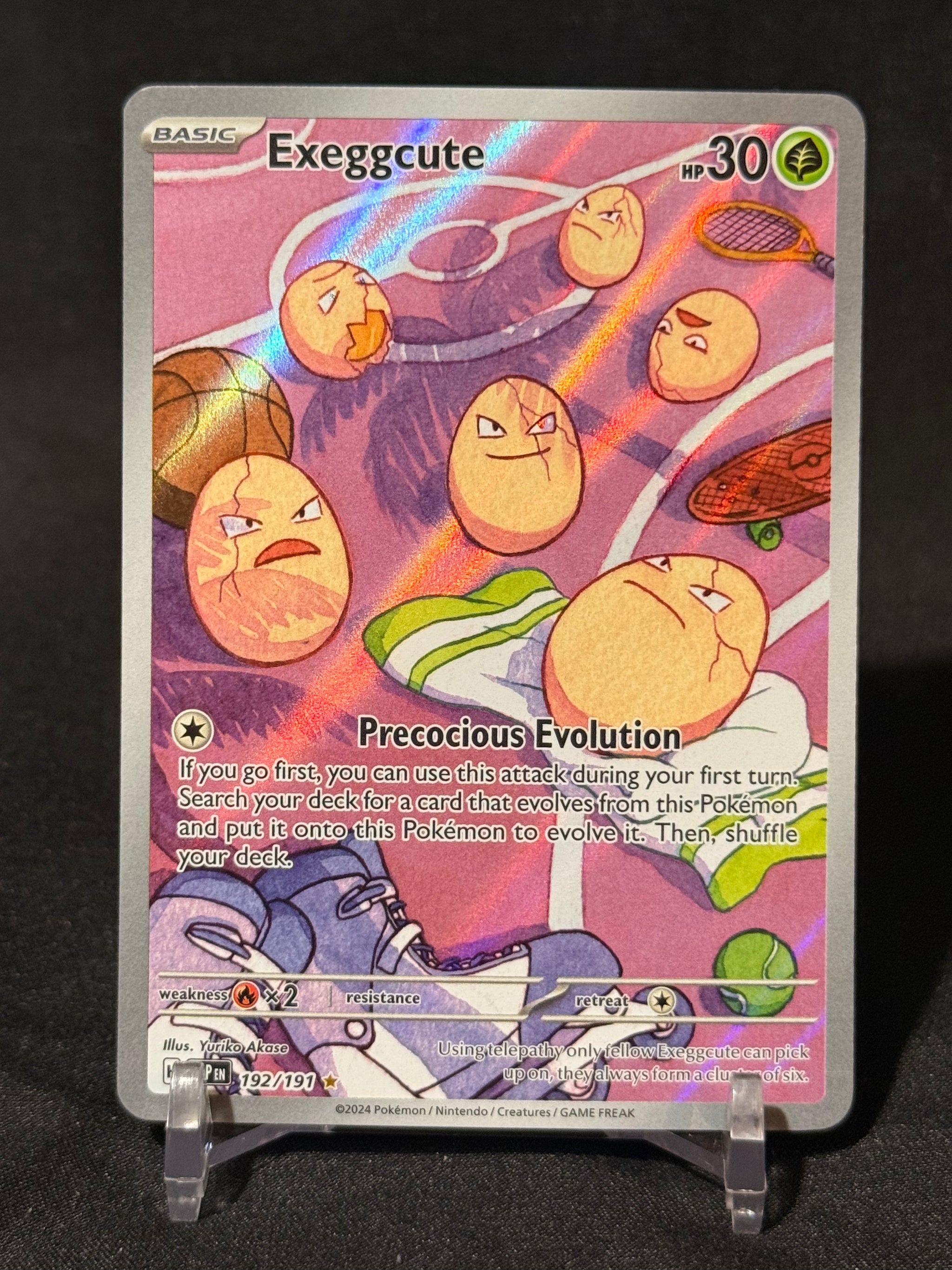 Exeggcute Surging Sparks Illustration Rare 192/191
