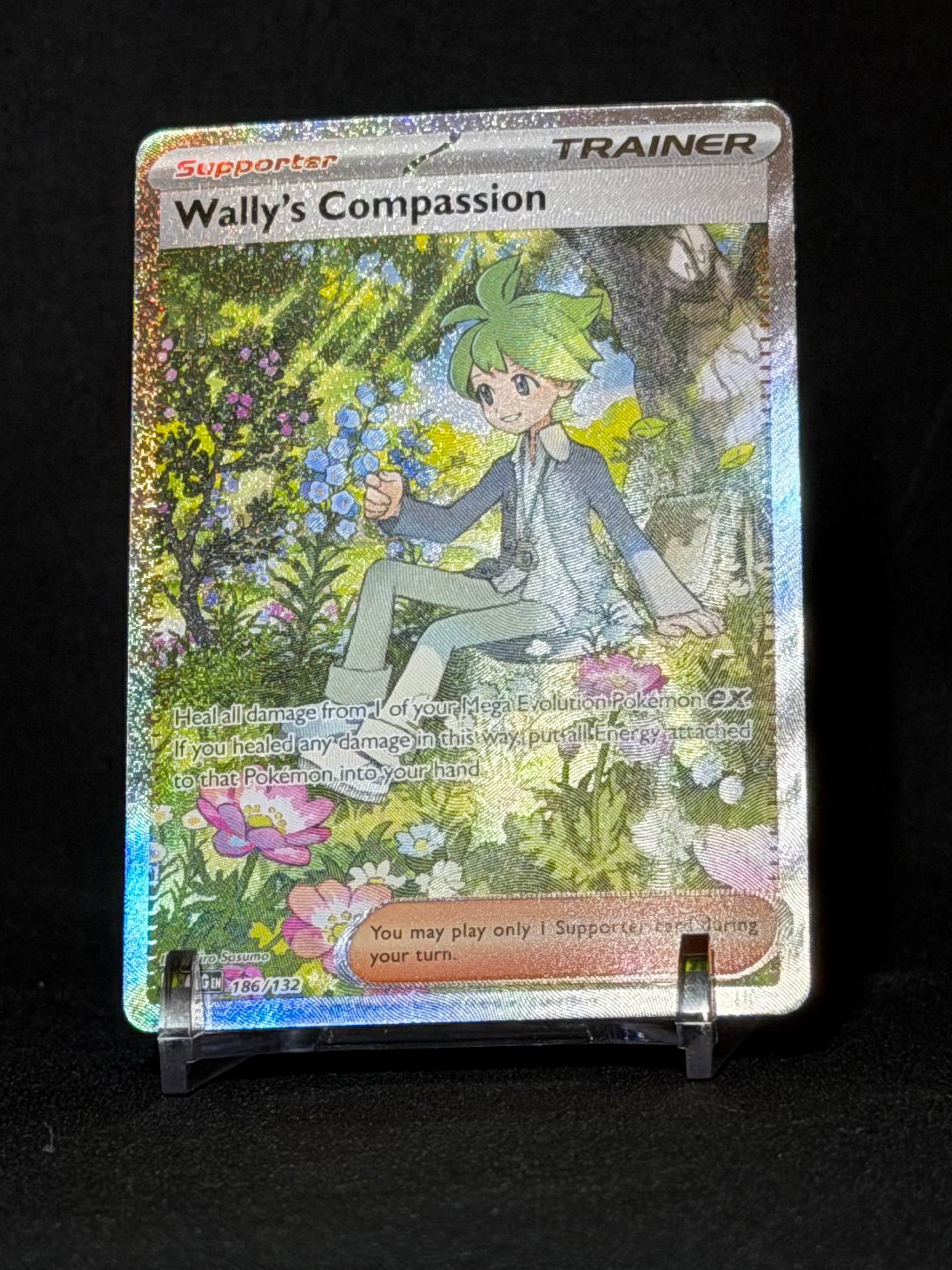 Wally's Compassion Mega Evolution Special Illustration Rare 186/132