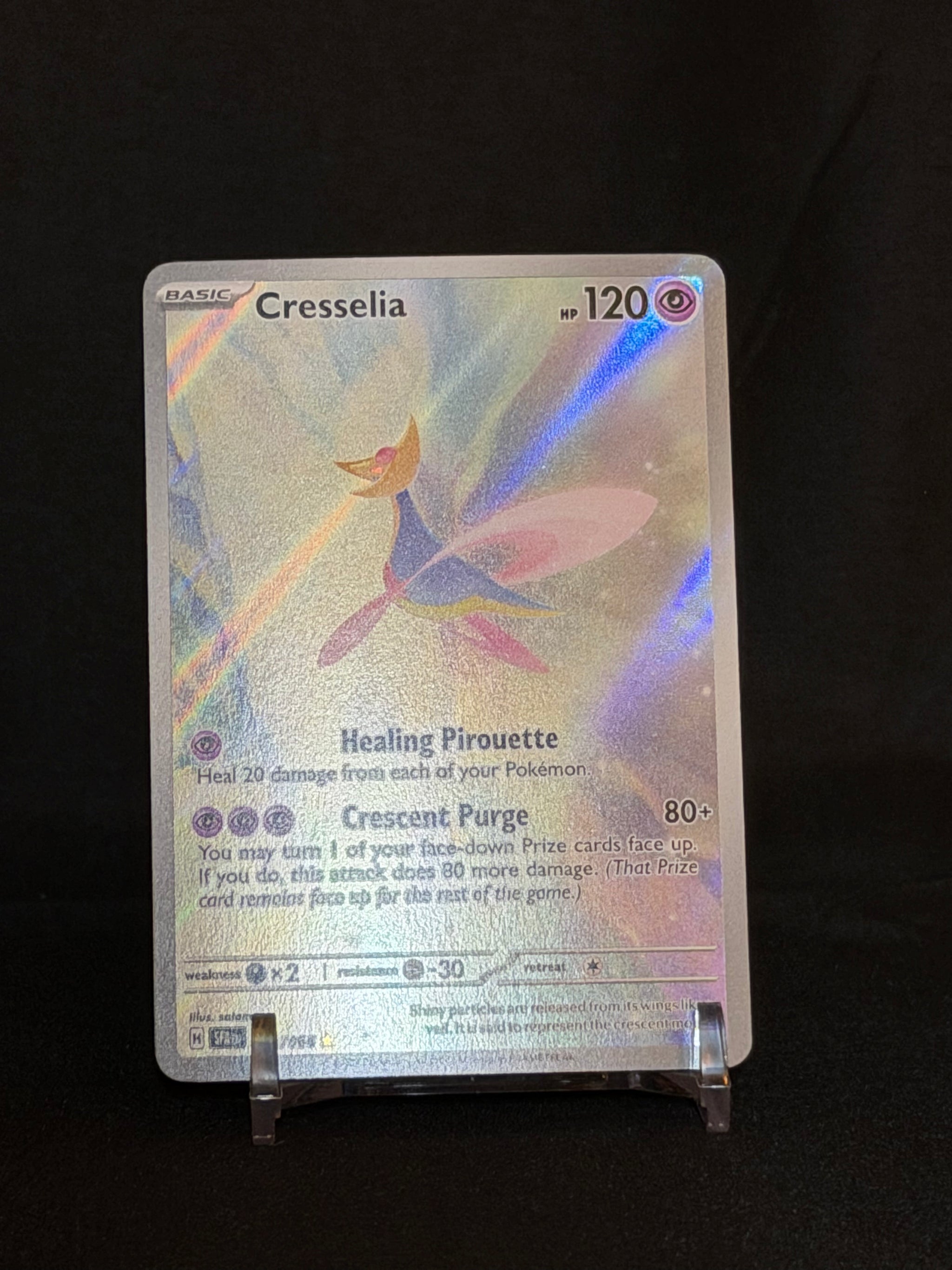 Cresselia Shrouded Fable Illustration Rare 071/064