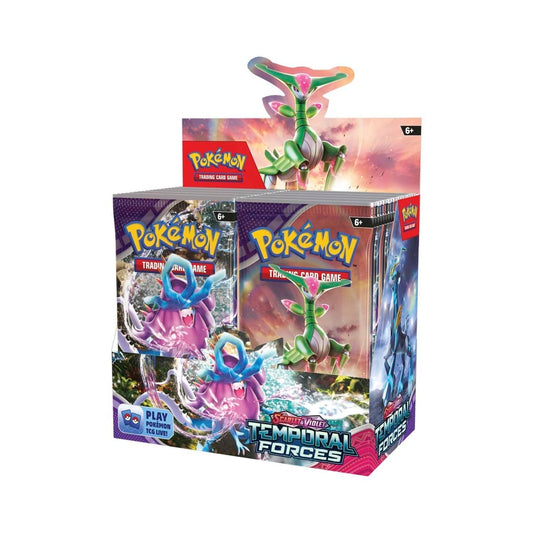 Scarlet & Violet-Temporal Forces Booster Display