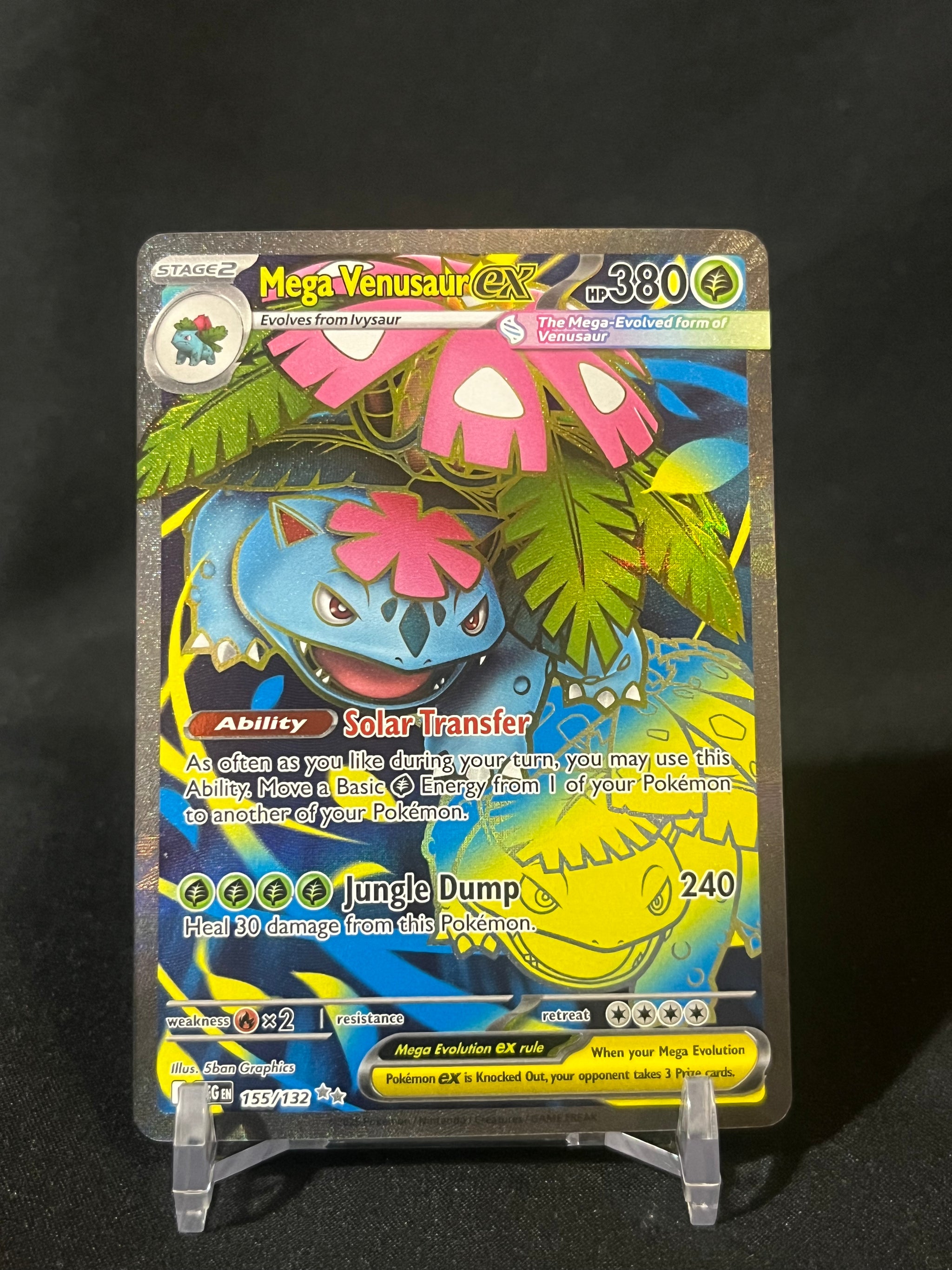 Mega Venusaur ex Mega Evolution Ultra Rare 155/132