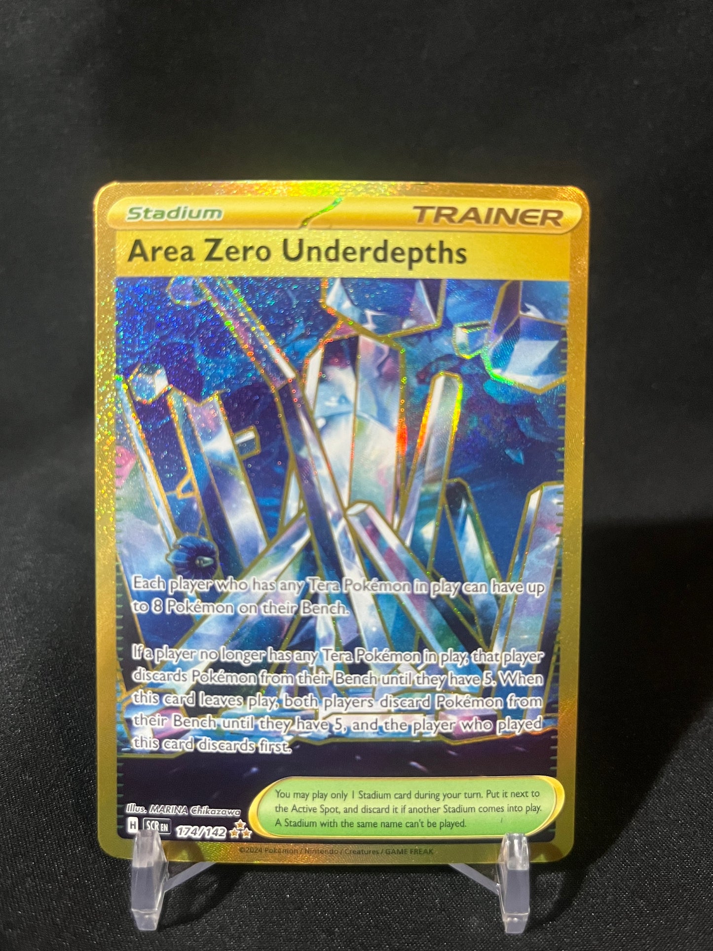 Area Zero Underdepths Stellar Crown Hyper Rare 174/142