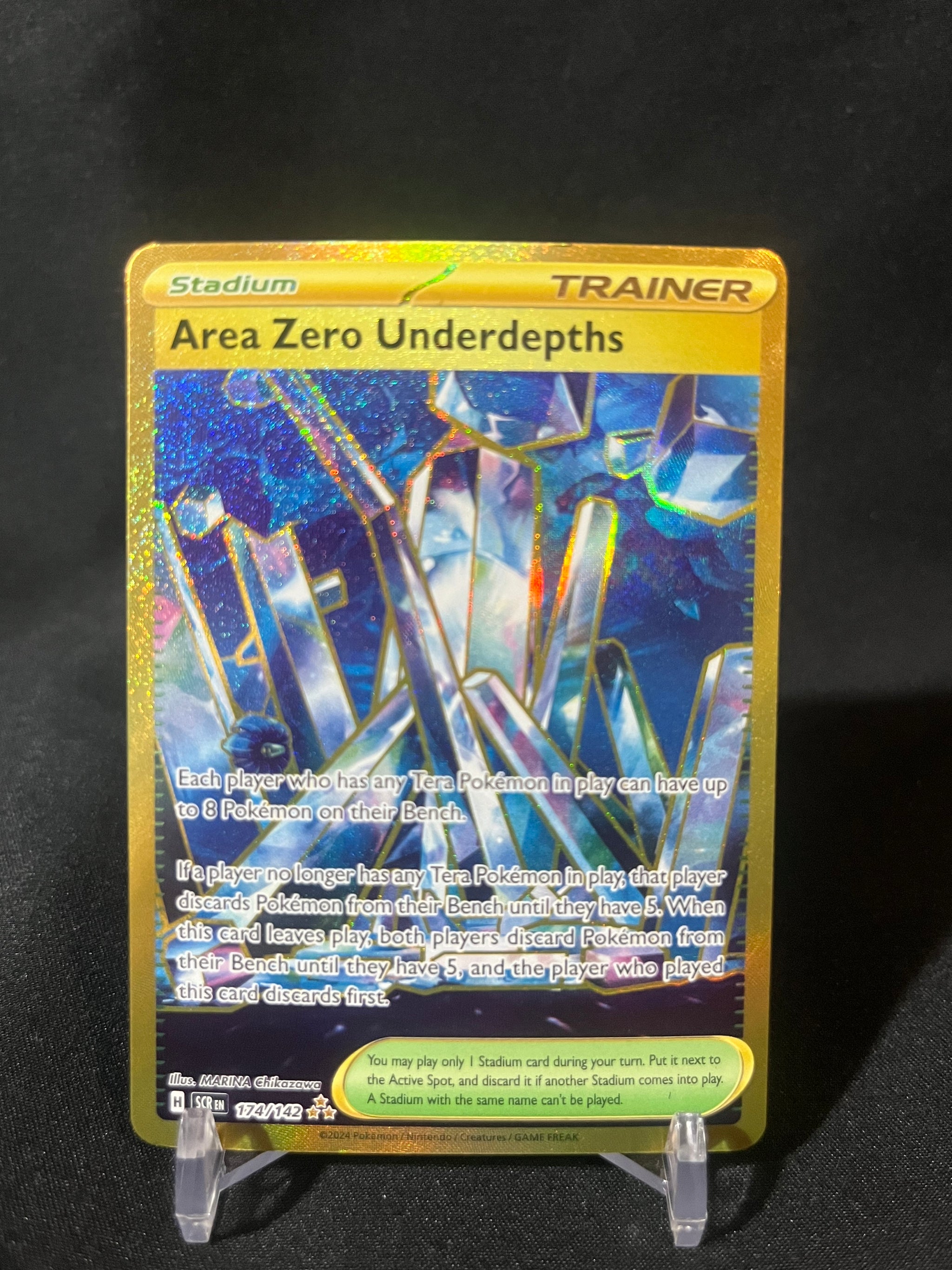 Area Zero Underdepths Stellar Crown Hyper Rare 174/142