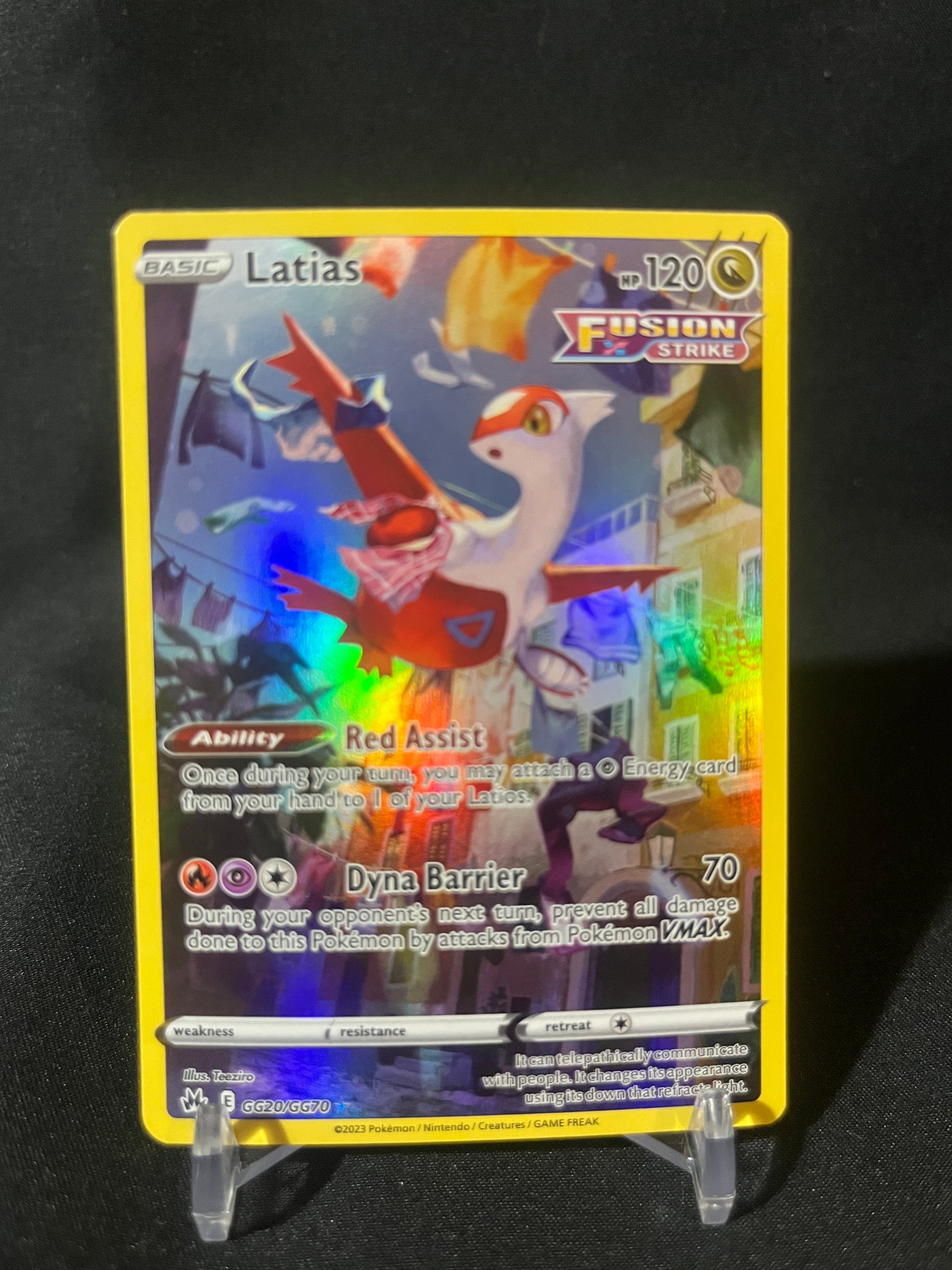 Latias Crown Zenith: Galarian Gallery Holo Rare GG20/GG70