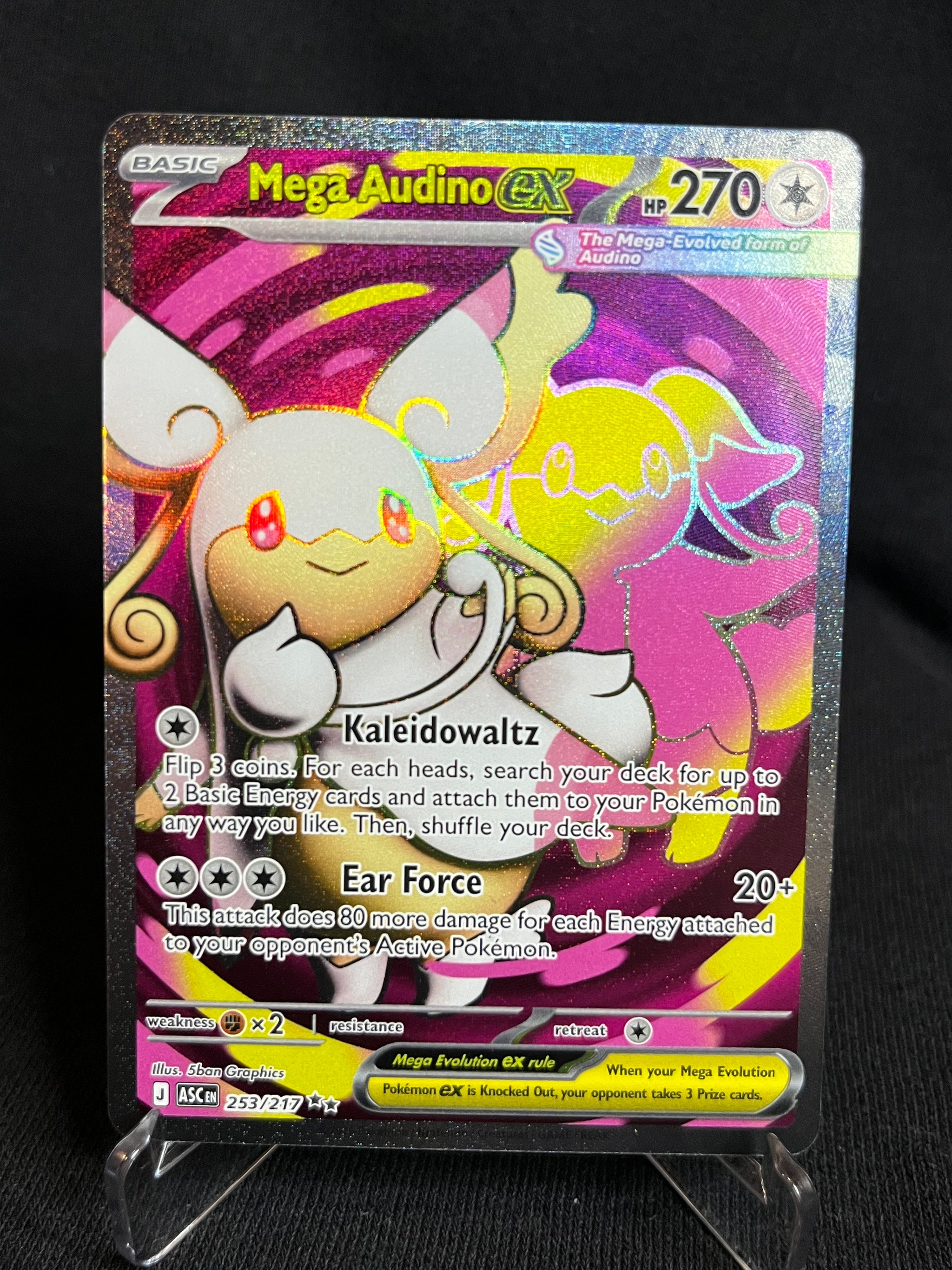 Mega Audino ex Ascended Heroes Ultra Rare 253/217