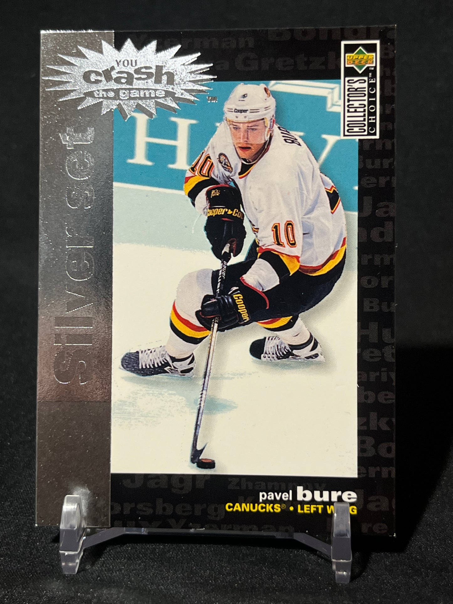 PAVEL BURE 95/96 Upper Deck Collector's choice You Crash The Game Silver Set #C1