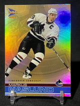 MARKUS NASLUND 02/03 Prism Gold McDonald's Hockey Card #41