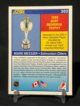 MARK MESSIER EDMONTON OILERS 90/91 Score NHL Hockey #360