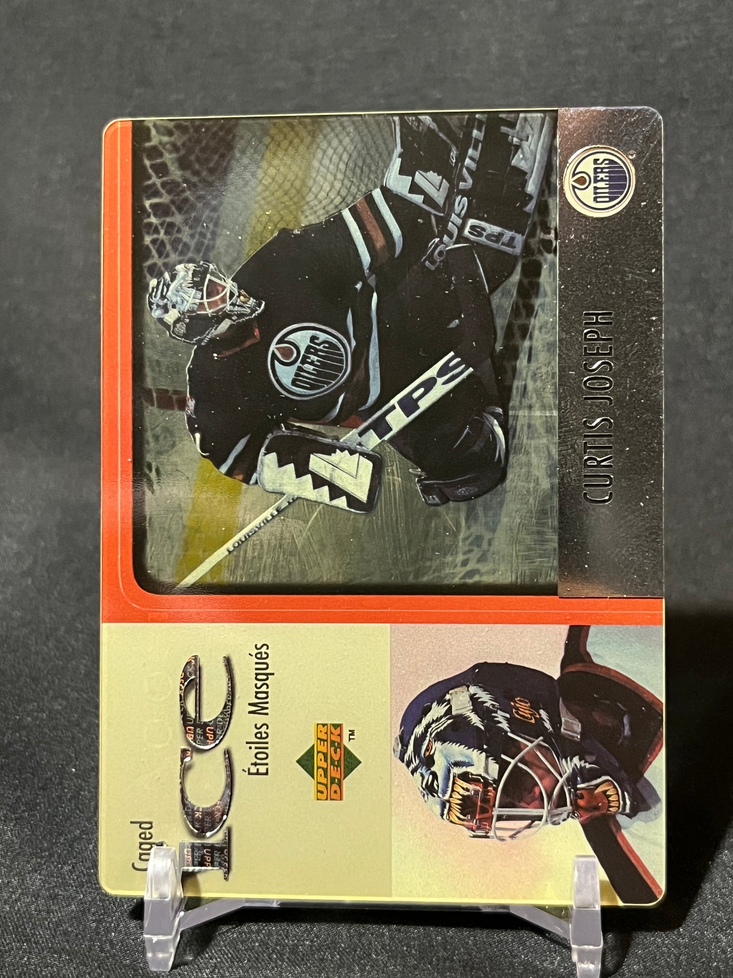 CURTIS JOSEPH 97/98 Upper Deck McDonald Caged Ice McD 27