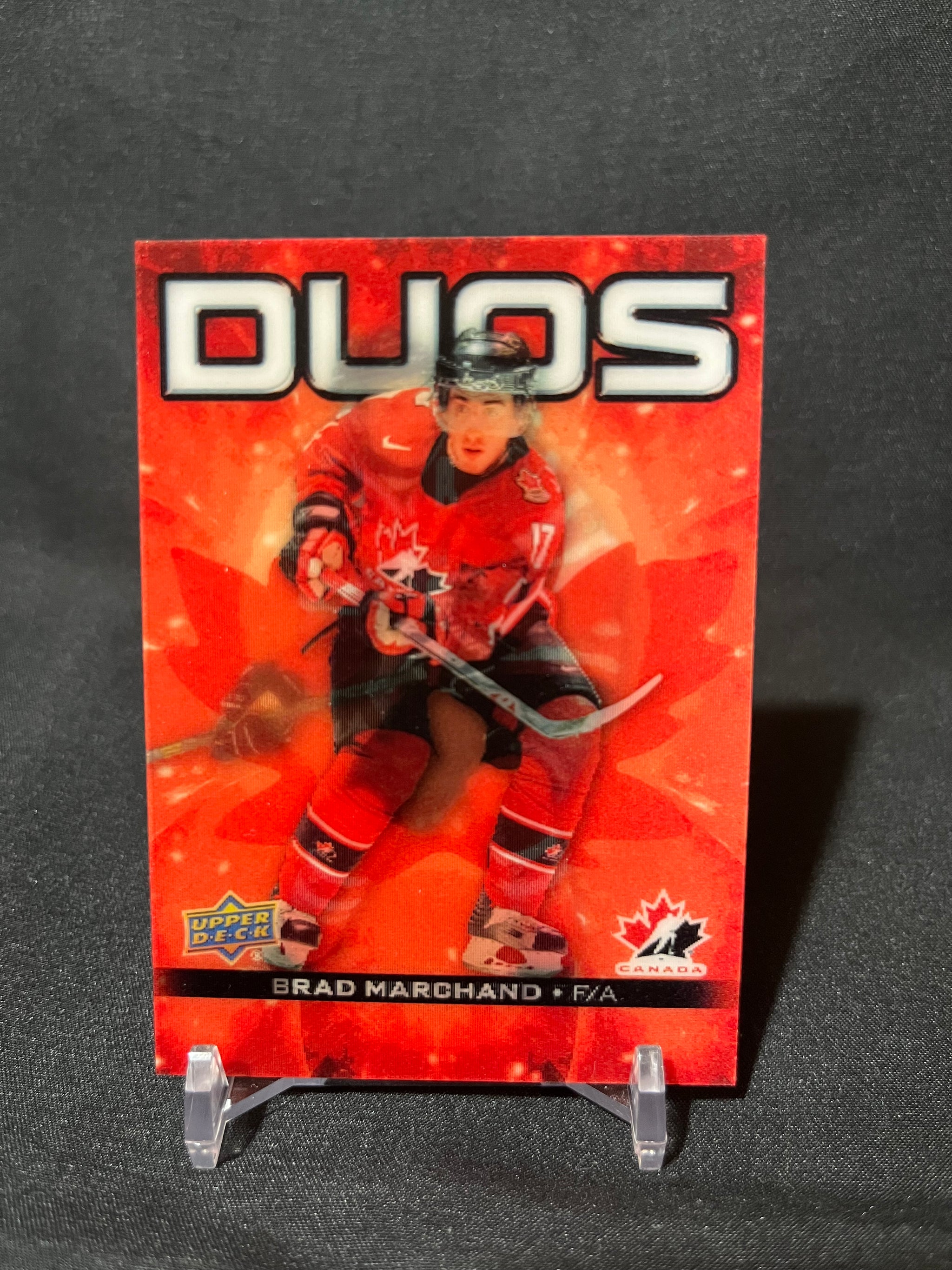 BRAD MARCHAND SAM REINHART 25/26 Upper Deck Tim Horton's Team Canada DUOS #CO-7