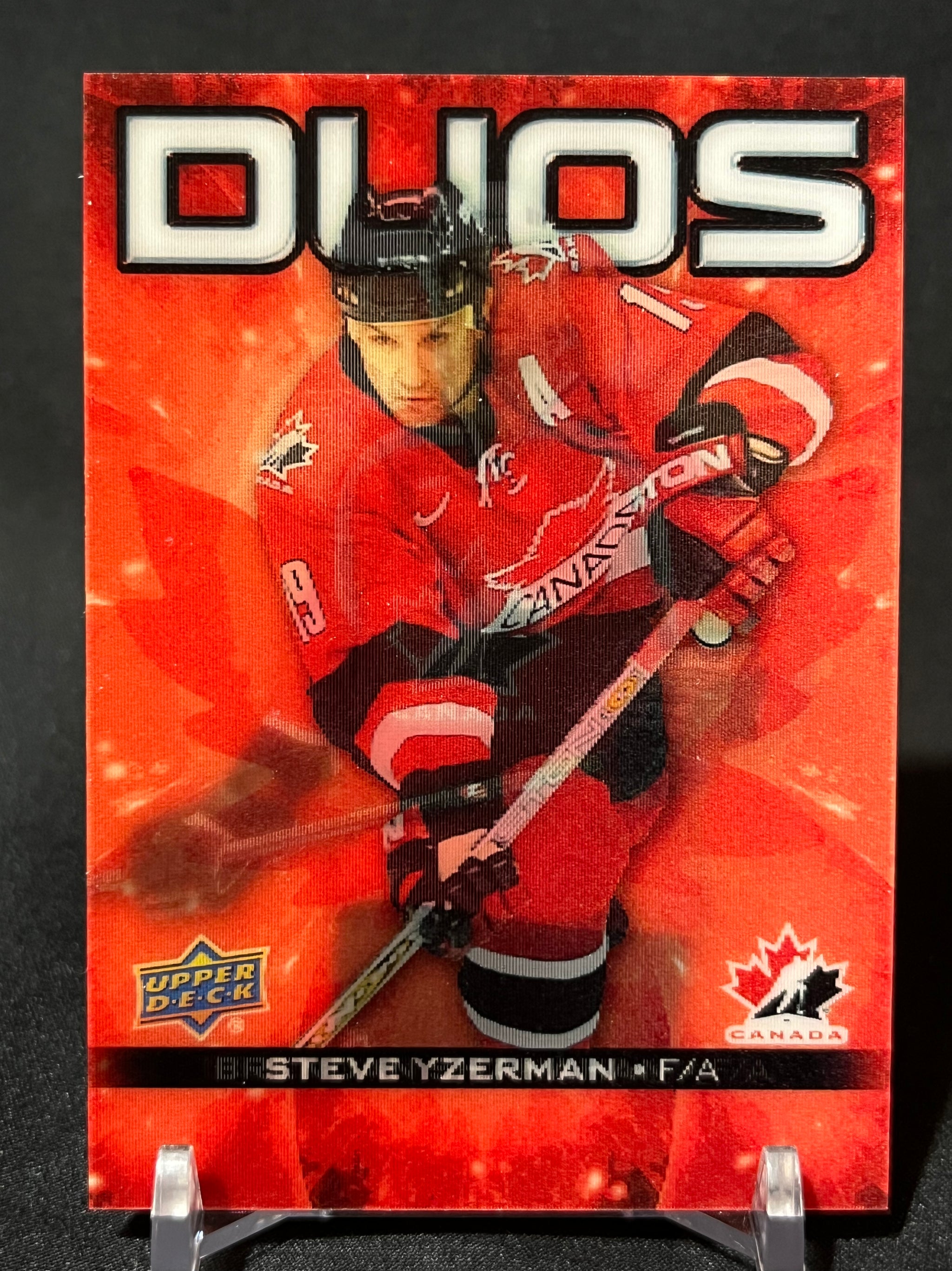 STEVE YZERMAN BRENDAN SHANAHAN 25/26 Upper Deck Tim Horton's Team Canada DUOS #CO-11