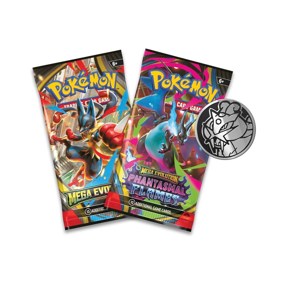 Raikou Card, Coin & 2 Booster Packs
