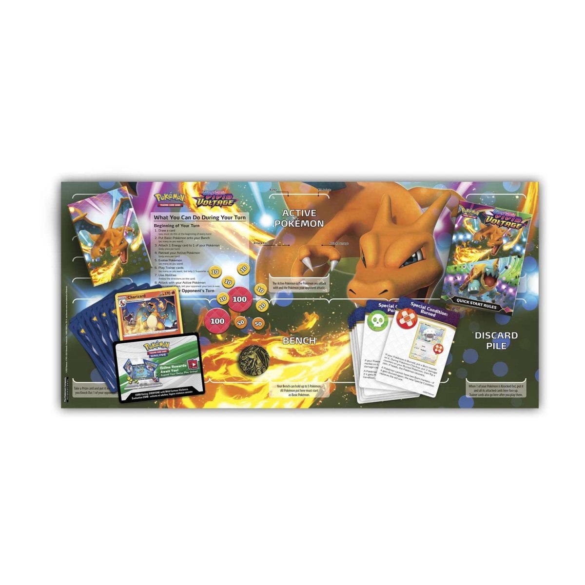 Vivid Voltage Theme Deck [Charizard]