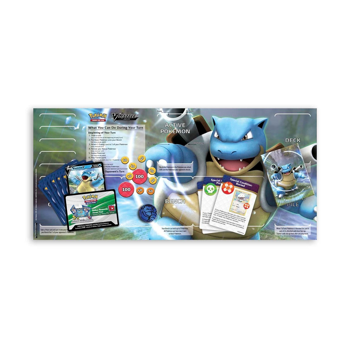 V Battle Deck [Blastoise V]