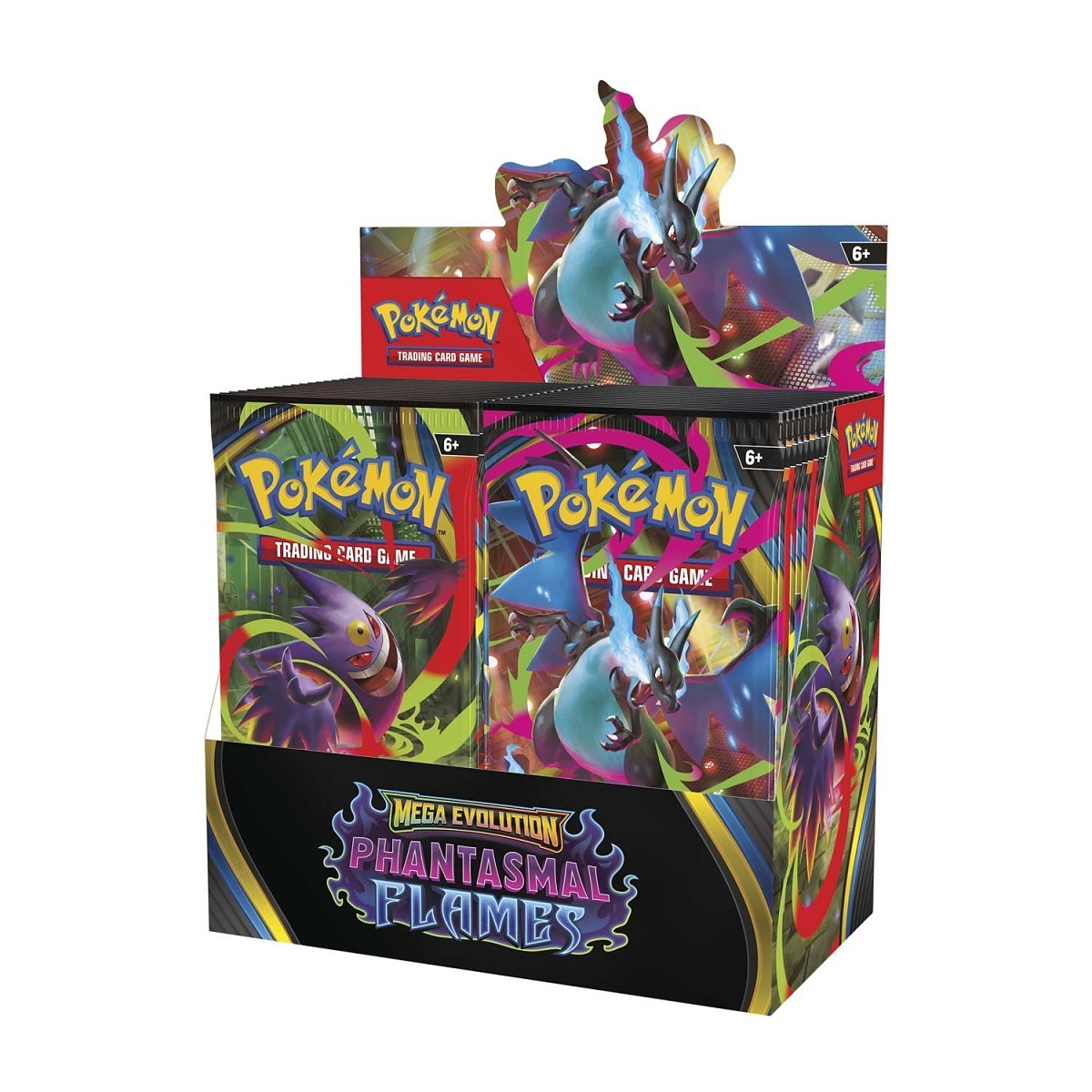 Mega Evolution-Phantasmal Flames Booster Display Box (36 Packs)