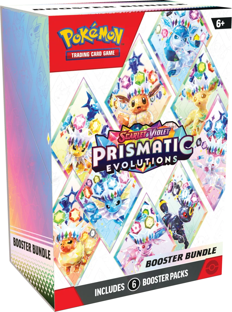 Scarlet & Violet-Prismatic Evolutions Booster Bundle (6 Packs)