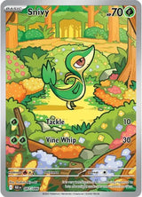 Snivy Black Bolt Illustration Rare 087/086