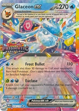 Glaceon ex - 026/131 (Prismatic Evolutions Stamp) Miscellaneous Cards & Products Promo 026/131