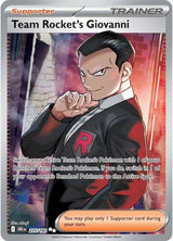 Team Rocket's Giovanni Destined Rivals Ultra Rare 225/182