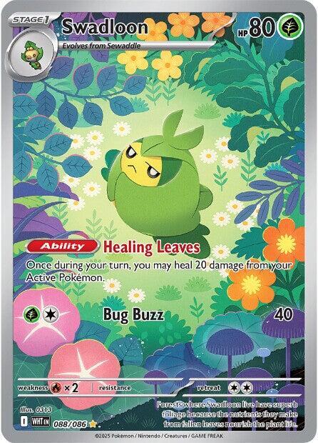 Swadloon White Flare Illustration Rare 088/086