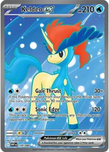 Keldeo ex White Flare Ultra Rare 159/086