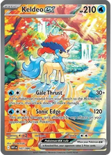 Keldeo ex White Flare Special Illustration Rare 167/086