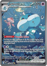 Jellicent ex White Flare Special Illustration Rare 168/086