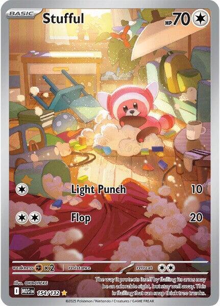 Stufful Mega Evolution Illustration Rare 154/132
