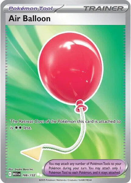 Air Balloon Mega Evolution Ultra Rare 166/132