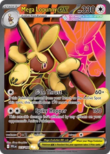 Mega Lopunny ex Phantasmal Flames Ultra Rare 115/094