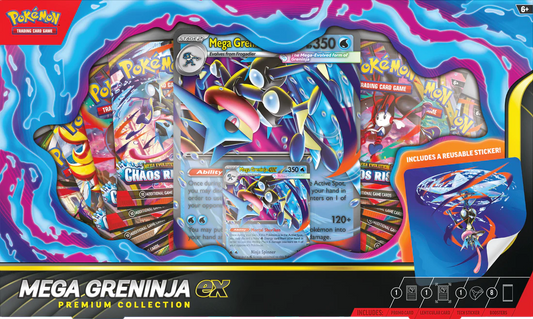 (Pre-Order) Pokemon Mega Greninja Ex Premium Collection
