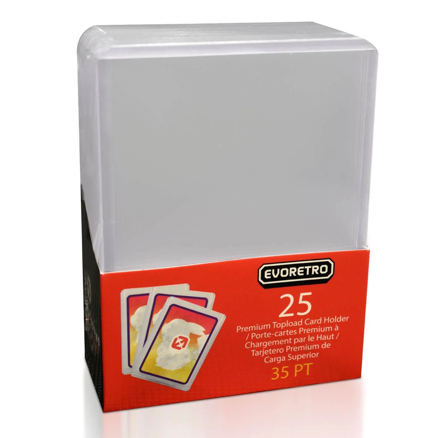 EVORETRO Top Loaders - Protector 35 PT Clear Premium